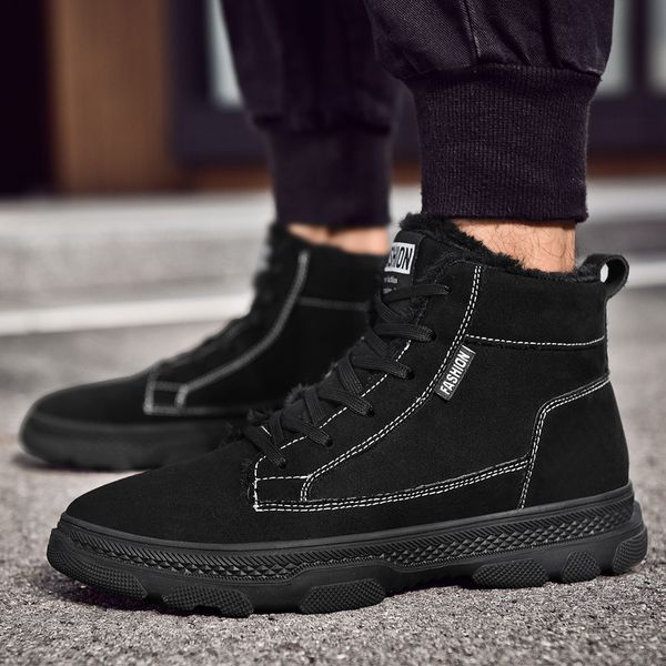 2020 new new martin boots cotton boots high-board shoe cross-border mens shoes large size fashionable shoes 39-46 velvet warm shoes whol, Black
2020 new new martin boots cotton boots high-board shoe cross-border mens shoes large size fashionable shoes 39-46 velvet warm shoes whol, Black