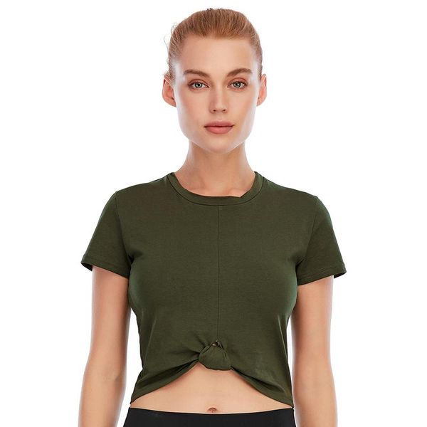 solid sport women short sleeve women blouses fashion 2020 yoga crop fitness knotted cotton sportswear, White;red
solid sport women short sleeve women blouses fashion 2020 yoga crop fitness knotted cotton sportswear, White;red