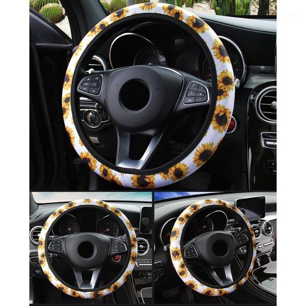 sunflower steering wheel cover round elastic protector universal fits 37-38cm car decoration accessories1
sunflower steering wheel cover round elastic protector universal fits 37-38cm car decoration accessories1