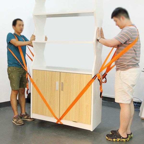 2 pieces thick shoulder lifting and moving straps for carrying furniture, appliances, mattresses etc. length: 2.7m - orange1, Black;white
2 pieces thick shoulder lifting and moving straps for carrying furniture, appliances, mattresses etc. length: 2.7m - orange1, Black;white