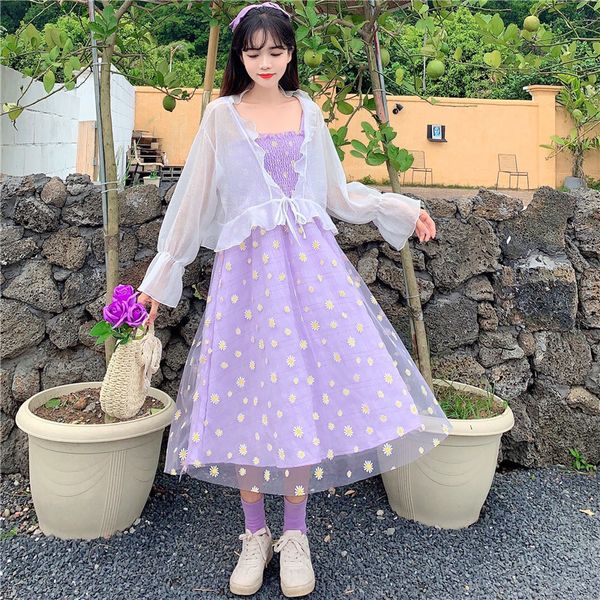 2021 assemblies two female faerie floral daisy suspend dress and sunscreen 2 piece shirt define new summer women's clothes 9izc, Gray
2021 assemblies two female faerie floral daisy suspend dress and sunscreen 2 piece shirt define new summer women's clothes 9izc, Gray