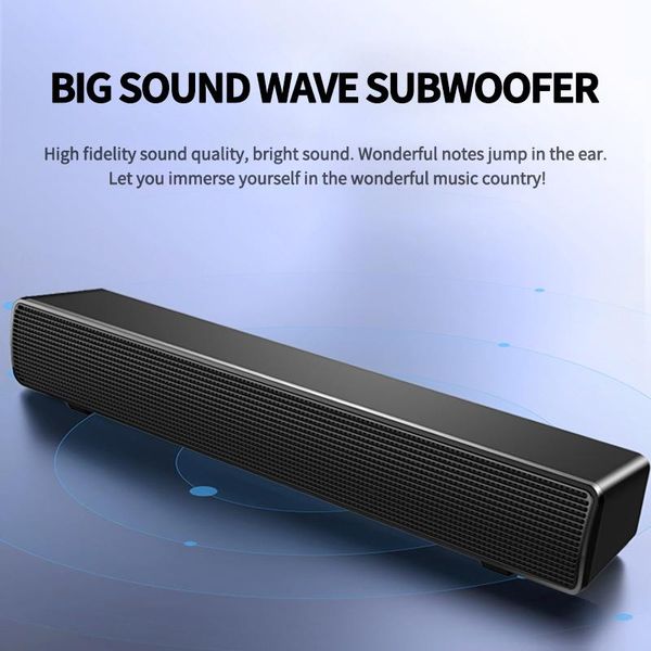 home stereo usb connection computer speaker bar long subwoofer music player 3d surround stereo woofer 3.5mm audio input pclaptop
home stereo usb connection computer speaker bar long subwoofer music player 3d surround stereo woofer 3.5mm audio input pclaptop