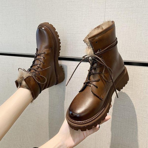 boots women new 2021 plush female shoes winter footwear lace up round toe luxury designer fur ladies black ankle autumn lolita
boots women new 2021 plush female shoes winter footwear lace up round toe luxury designer fur ladies black ankle autumn lolita