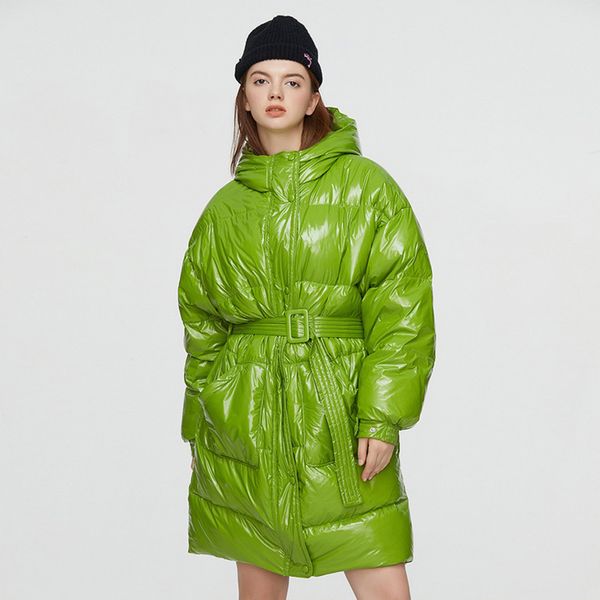 janveny down coat winter women 2020 long parka puffer feather down coat 90% duck down jacket with belt waterproof shiny overcoat c1204, Black
janveny down coat winter women 2020 long parka puffer feather down coat 90% duck down jacket with belt waterproof shiny overcoat c1204, Black