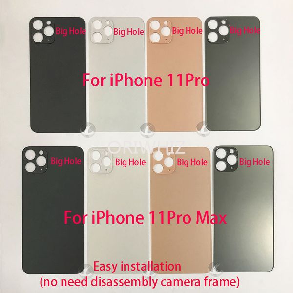 universal version big hole back cover for iphone 11 pro max 11pro 11p 11m rear glass cover lid with logo
universal version big hole back cover for iphone 11 pro max 11pro 11p 11m rear glass cover lid with logo