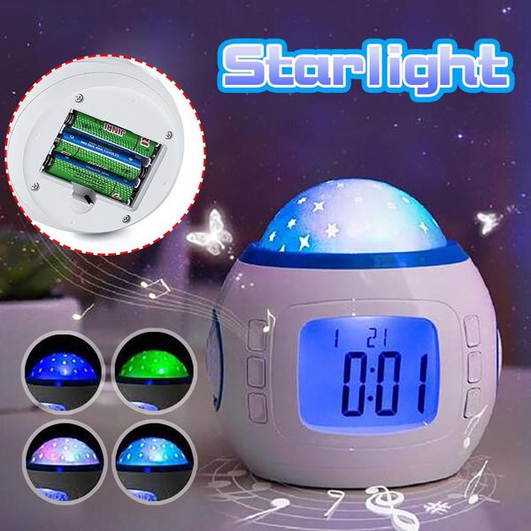 projection luminaire with multi-function bedside alarm clock atmosphere lamp night light lamp bedroom decor kids christmas gift
projection luminaire with multi-function bedside alarm clock atmosphere lamp night light lamp bedroom decor kids christmas gift