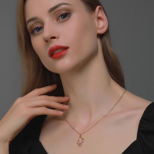stainless steel necklace for women lover's gold and silver color cactus pendant necklace engagement jewelry
stainless steel necklace for women lover's gold and silver color cactus pendant necklace engagement jewelry