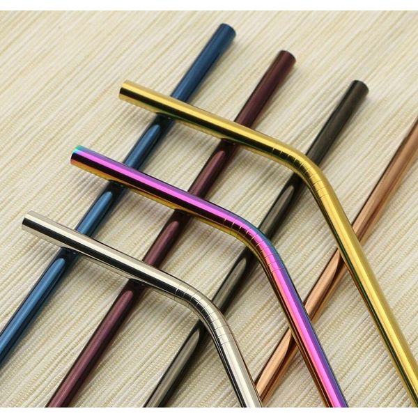 colorful stainless steel drinking straw 21.5cm bent reusable straws juice party bar accessorie wmtdwd hx_pack
colorful stainless steel drinking straw 21.5cm bent reusable straws juice party bar accessorie wmtdwd hx_pack