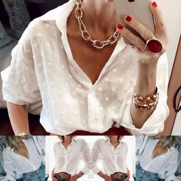 new fashion womens and blouses elegant long sleeve white ol shirt ladies polka dot streetwear stylish personality shirt
new fashion womens and blouses elegant long sleeve white ol shirt ladies polka dot streetwear stylish personality shirt