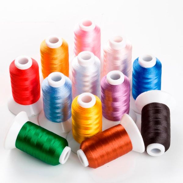 new brother colors series computer embroidery thread filament trilobal polyester 500m*12 ,120d/2 super sheen , high strength, Black;white
new brother colors series computer embroidery thread filament trilobal polyester 500m*12 ,120d/2 super sheen , high strength, Black;white