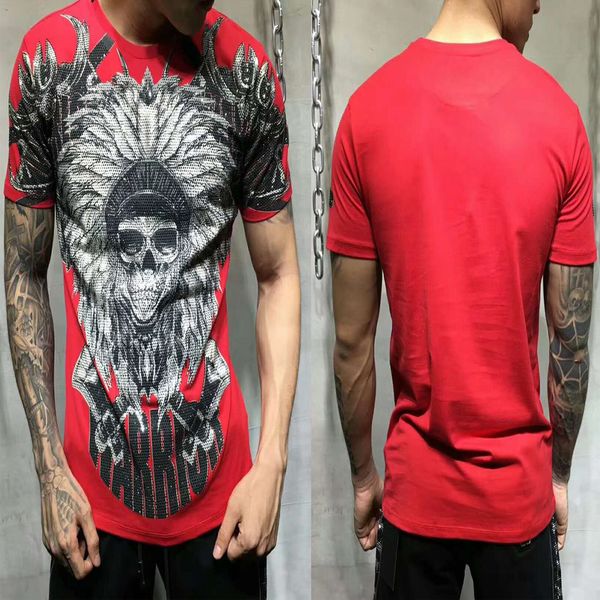 pp bag packing mens luxury designer shirts skull print quality cotton fashion loose men t-shirt o-neck plus size dy3050 nj3g, White;black
pp bag packing mens luxury designer shirts skull print quality cotton fashion loose men t-shirt o-neck plus size dy3050 nj3g, White;black
