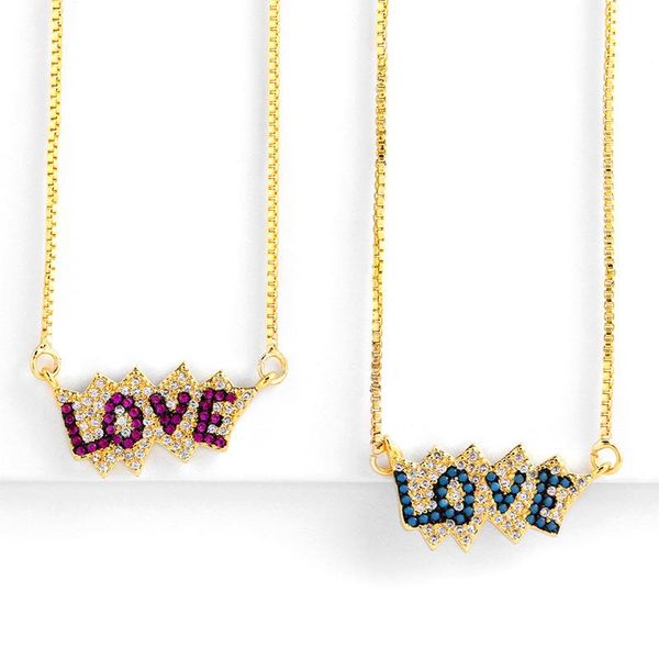 pendant necklaces exquisite ladies necklace simple romantic love micro pave cubic zirconia temperament original design jewelry, Silver
pendant necklaces exquisite ladies necklace simple romantic love micro pave cubic zirconia temperament original design jewelry, Silver
