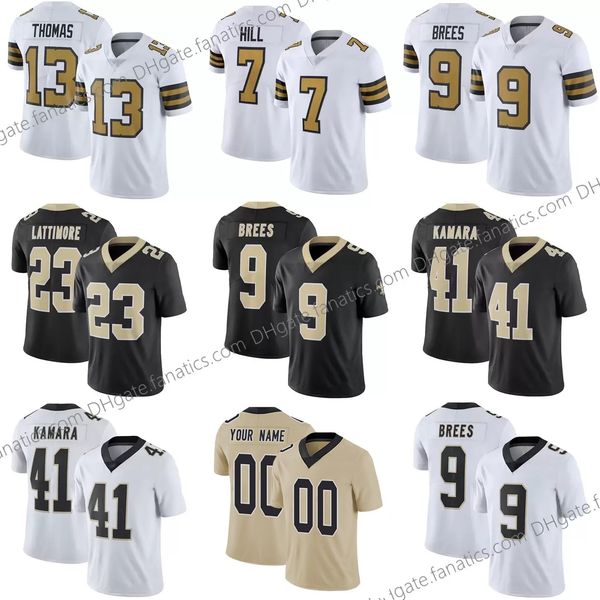 41 alvin kamara 2 jameis winston custom men women kids football jersey 7 taysom hill 9 drew brees 23 marshon lattimore 13 michael thomas mar, Black;red
41 alvin kamara 2 jameis winston custom men women kids football jersey 7 taysom hill 9 drew brees 23 marshon lattimore 13 michael thomas mar, Black;red