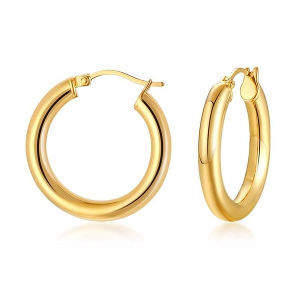 38mm simple round hoop earrings in golden for women stainless steel everyones favorite hoops earing female jewelry, Golden;silver
38mm simple round hoop earrings in golden for women stainless steel everyones favorite hoops earing female jewelry, Golden;silver