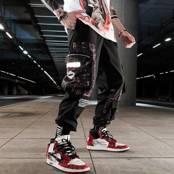 streetwear men hip hop patchwork sweatpants joggers trousers casual drawstring sportwear pants male 2020 new men cargo pants, Black
streetwear men hip hop patchwork sweatpants joggers trousers casual drawstring sportwear pants male 2020 new men cargo pants, Black