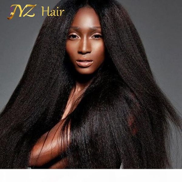 jyz malaysian human hair kinky straight wigs full lace wig baby hair with bleached knot lace front wig glueless cap with elastic strap, Black;brown
jyz malaysian human hair kinky straight wigs full lace wig baby hair with bleached knot lace front wig glueless cap with elastic strap, Black;brown