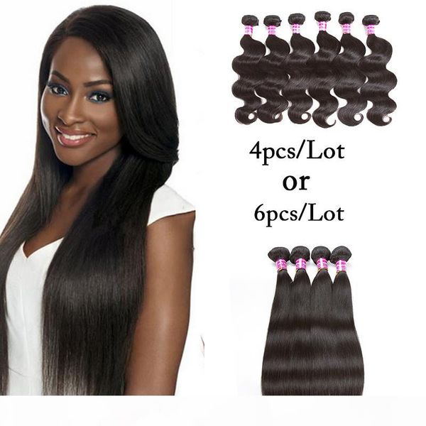 10a brazilian virgin human hair weave 3 bundles or 4 bundles straight body wave wet and wavy malaysian human hair extension, Black 
10a brazilian virgin human hair weave 3 bundles or 4 bundles straight body wave wet and wavy malaysian human hair extension, Black