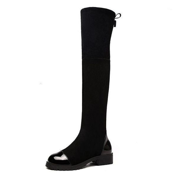 boots winter over-the-knee women platform flat shoes 2021 autumn stretch fabric thigh high long boot botas mujer1, Black
boots winter over-the-knee women platform flat shoes 2021 autumn stretch fabric thigh high long boot botas mujer1, Black