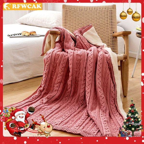 blankets nordic winter thickened warm fleece striped plaid solid color single lunch break sofa office leisure travel decorative blanket
blankets nordic winter thickened warm fleece striped plaid solid color single lunch break sofa office leisure travel decorative blanket