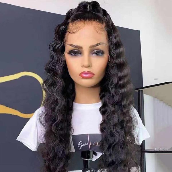 costume accessories middle part 26 inch long 180%density natural hairline deep wave lace front synthetic wig for black women babyhair gluele, Silver
costume accessories middle part 26 inch long 180%density natural hairline deep wave lace front synthetic wig for black women babyhair gluele, Silver