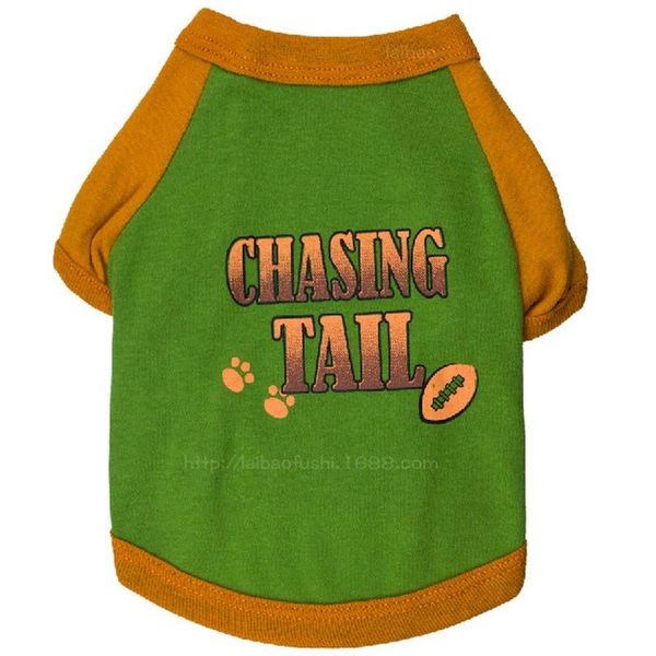 pet clothing cartoon clothes for dog small costume letter print chasing tail dogs cute autumn winter green fun boy collar perro
pet clothing cartoon clothes for dog small costume letter print chasing tail dogs cute autumn winter green fun boy collar perro