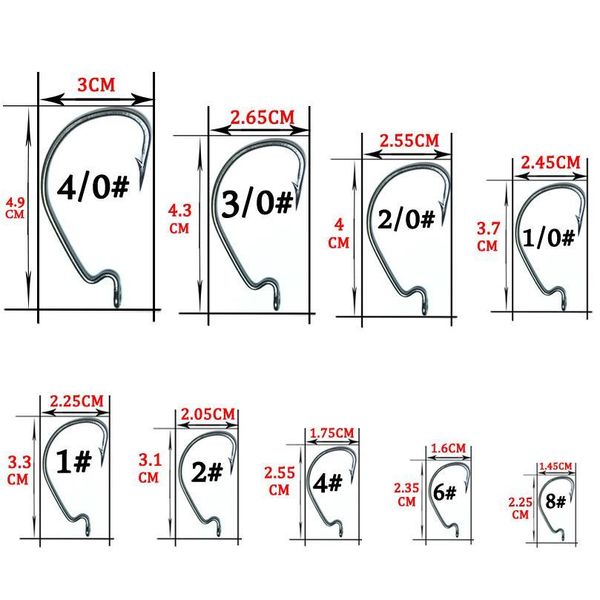 50pcs/lot 2# 4# 6# 8# high carbon steel fishing hooks crank hook lure worm pesca for soft bait tackle acc sqcauc
50pcs/lot 2# 4# 6# 8# high carbon steel fishing hooks crank hook lure worm pesca for soft bait tackle acc sqcauc