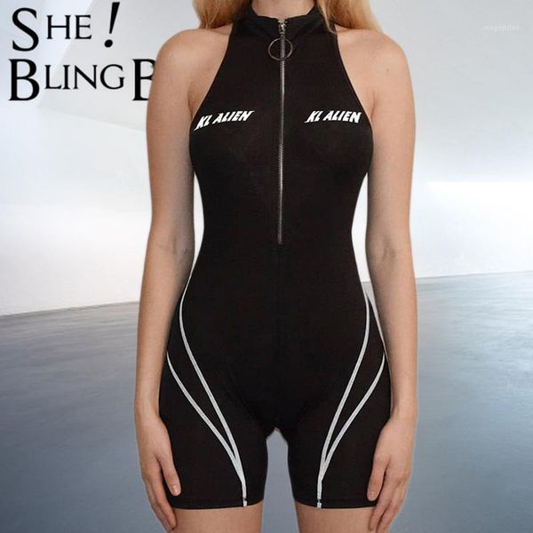 sheblingbling o-ring zipper front women playsuit turtleneck sleeveless black gym fitness bodycon rompers sheath short jumpsuit1, Black;white
sheblingbling o-ring zipper front women playsuit turtleneck sleeveless black gym fitness bodycon rompers sheath short jumpsuit1, Black;white