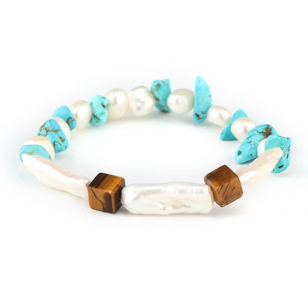 wholesale 10 pcs stainless steel many colors quartz stone bracelet irregular shape pearl healing chakra jewelry, Black
wholesale 10 pcs stainless steel many colors quartz stone bracelet irregular shape pearl healing chakra jewelry, Black