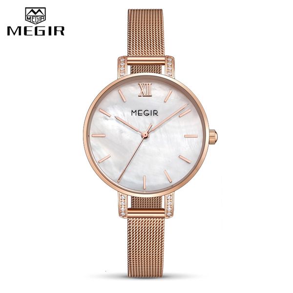 2020 megir ladies simple watch rose gold quartz watch ladies stainless steel strap waterproof clock relogio feminino, Slivery;brown
2020 megir ladies simple watch rose gold quartz watch ladies stainless steel strap waterproof clock relogio feminino, Slivery;brown