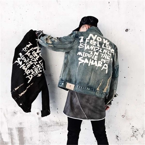 men's jean jackets streetwear hip hop bomber jacket denim jacket men brand ripped denim jackets casual fashion coat 201218, Black;brown
men's jean jackets streetwear hip hop bomber jacket denim jacket men brand ripped denim jackets casual fashion coat 201218, Black;brown
