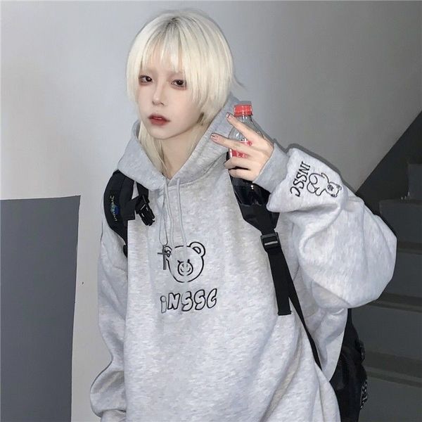 new sweater women's 2020 fashion ins plush embroidery bear korean print loose bf wind winter, Black
new sweater women's 2020 fashion ins plush embroidery bear korean print loose bf wind winter, Black