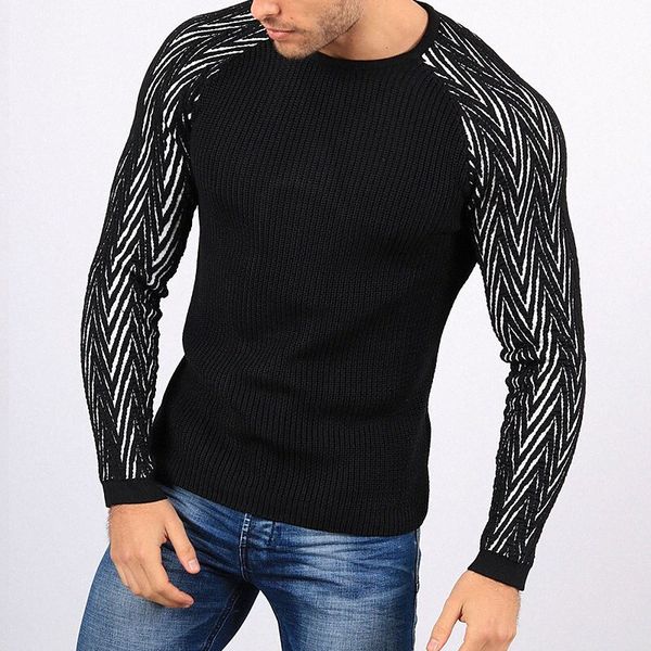 men's pullover knitted solid color stylish vintage style long sleeve sweater cardigans crew neck fall winter black 08ru#, White;black
men's pullover knitted solid color stylish vintage style long sleeve sweater cardigans crew neck fall winter black 08ru#, White;black