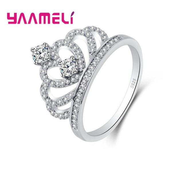 cluster rings exquisite cubic zirconia crown for women fashion crystal ring female party wedding engagement bridal jewelry, Golden;silver
cluster rings exquisite cubic zirconia crown for women fashion crystal ring female party wedding engagement bridal jewelry, Golden;silver