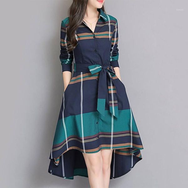 fashion lady autumn dress turn down collar plaid slash slim office female clothes fashion elegant women dress1, Black;gray
fashion lady autumn dress turn down collar plaid slash slim office female clothes fashion elegant women dress1, Black;gray