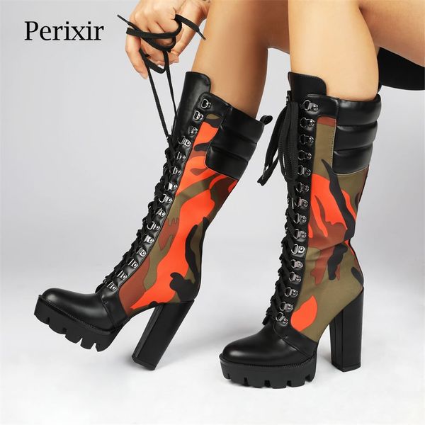 perixir boots women fashion camouflage print long boots winter thick heel platform mid-calf boots knee high female+shoes lj201201, Black
perixir boots women fashion camouflage print long boots winter thick heel platform mid-calf boots knee high female+shoes lj201201, Black