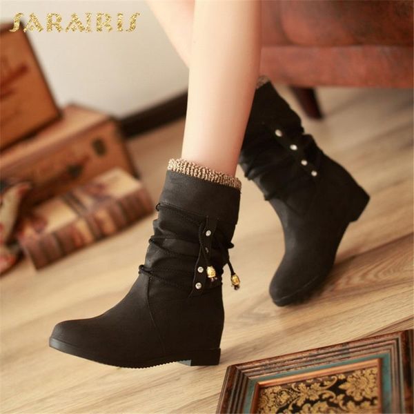 sarairis new design 2021 big size 43 elastic band comfy boots woman shoes warm plush metal decoration winter boots lady shoes, Black
sarairis new design 2021 big size 43 elastic band comfy boots woman shoes warm plush metal decoration winter boots lady shoes, Black