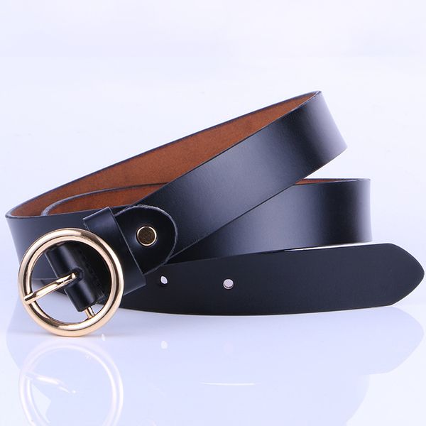 ladies leather belt fashion retro pure cowhart leather versatile round buckle leather belts leisure soft belts nm 20121424dq, Black;brown
ladies leather belt fashion retro pure cowhart leather versatile round buckle leather belts leisure soft belts nm 20121424dq, Black;brown