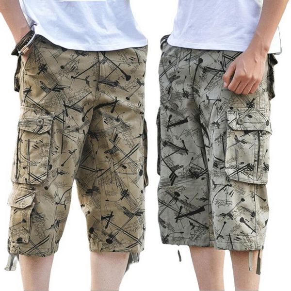 2021 men summer multi pockets breeches cropped trousers military camouflage long cargo shorts size 29-44, White;black
2021 men summer multi pockets breeches cropped trousers military camouflage long cargo shorts size 29-44, White;black