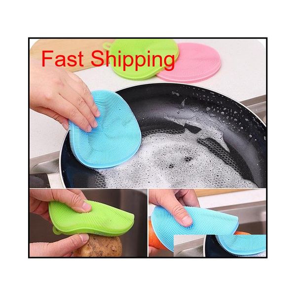 magic cleaning brushes sile dish bowl scouring pad pot pan easy to clean wash brushes clean qylmhj garden2010
magic cleaning brushes sile dish bowl scouring pad pot pan easy to clean wash brushes clean qylmhj garden2010