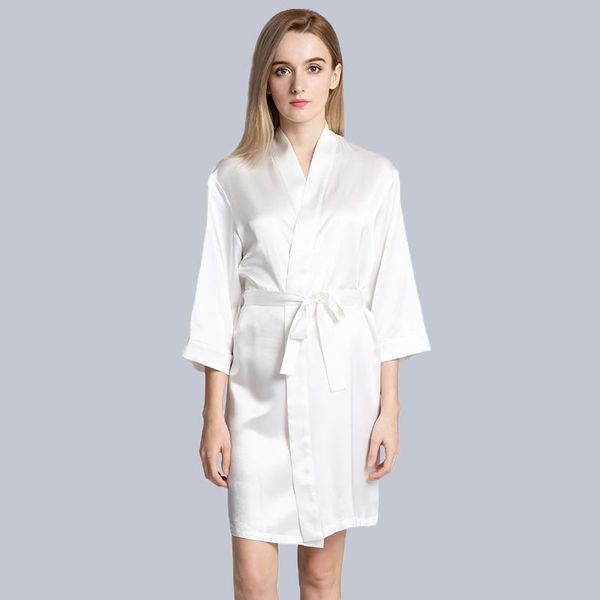 women's sleepwear 100% nature silk women robe satin nightgown bride negligee bathrobe handmade ladies homewear, Black;red
women's sleepwear 100% nature silk women robe satin nightgown bride negligee bathrobe handmade ladies homewear, Black;red
