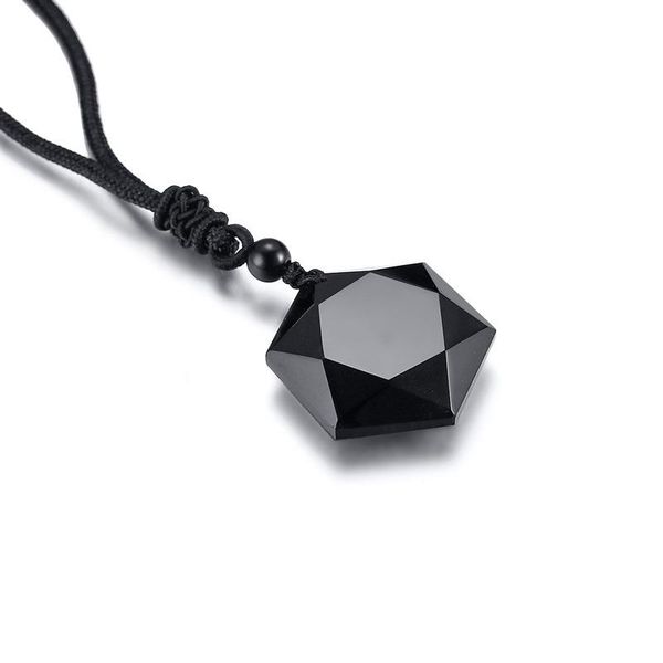 pendant necklaces 31mm black obsidian necklace star of david for men hexagram amulet lucky nature stone male jewelry, Silver
pendant necklaces 31mm black obsidian necklace star of david for men hexagram amulet lucky nature stone male jewelry, Silver