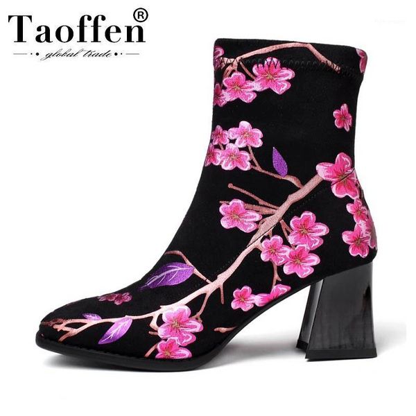 boots taoffen 2021 ladies fashion colorful ankle pointed toe office short footwear size 34-431, Black
boots taoffen 2021 ladies fashion colorful ankle pointed toe office short footwear size 34-431, Black