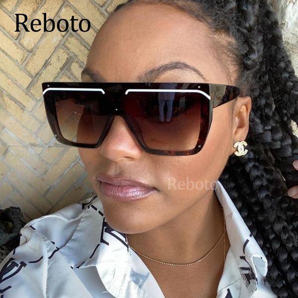 fashion rimless women sunglasses trend oversize square sunglass woman 2021 gradient leopard glasses luxury designer uv400, White;black 
fashion rimless women sunglasses trend oversize square sunglass woman 2021 gradient leopard glasses luxury designer uv400, White;black