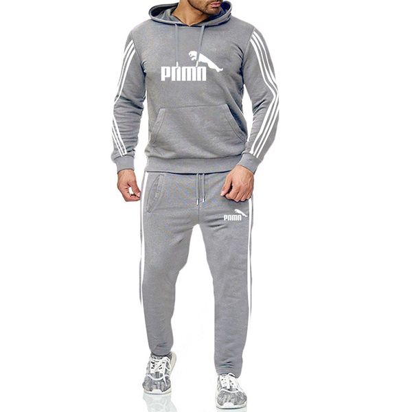 designer new men hoodies suit tracksuit sweatshirt suit fleece hoodie+sweat pants jogging homme pullover 3xl sporting suit male, Gray
designer new men hoodies suit tracksuit sweatshirt suit fleece hoodie+sweat pants jogging homme pullover 3xl sporting suit male, Gray