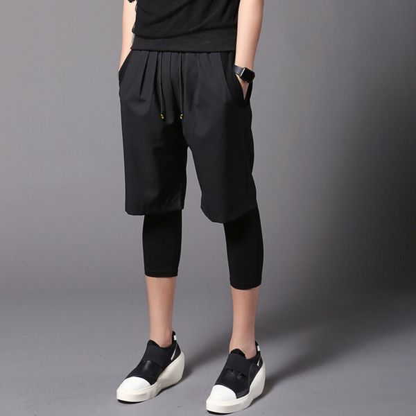 2021 mens stage-attire elastic club shorts runner-up casual men two-piece short pants hip hop leggings msc6, White;black
2021 mens stage-attire elastic club shorts runner-up casual men two-piece short pants hip hop leggings msc6, White;black