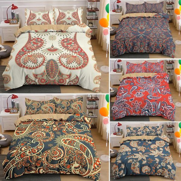 boho paisley decor bedding set 2/3pcs with pillowcase duvet cover comforter sets home textile
boho paisley decor bedding set 2/3pcs with pillowcase duvet cover comforter sets home textile