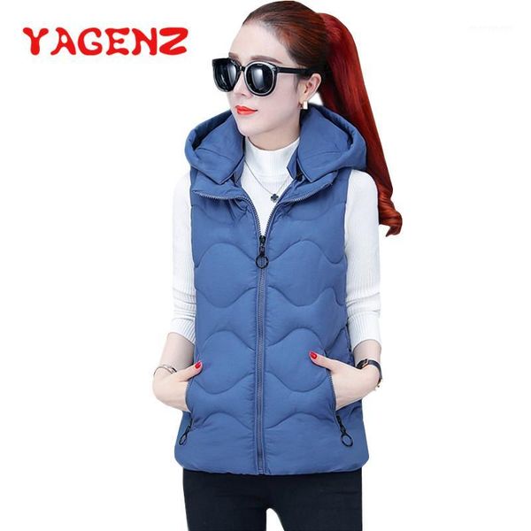 women's vests yagenz winter vest women sleeveless jacket warm down cotton plus size chalecos para mujer 5011, Black;white
women's vests yagenz winter vest women sleeveless jacket warm down cotton plus size chalecos para mujer 5011, Black;white
