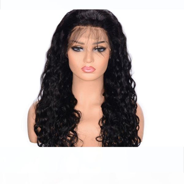 brazilian natural wavy human hair full lace wigs with baby hair for women pre plucked long lace front wigs, Black;brown
brazilian natural wavy human hair full lace wigs with baby hair for women pre plucked long lace front wigs, Black;brown
