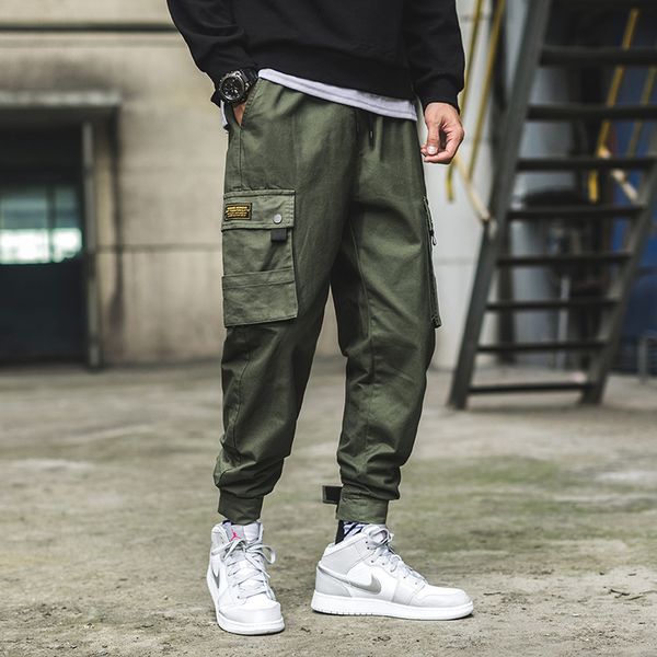 2020 new men's casual long non-iron cotton overalls trousers youth popular black cargo japanese pants 
2020 new men's casual long non-iron cotton overalls trousers youth popular black cargo japanese pants