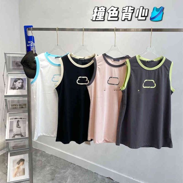 2022 factory wholesale new buckle basketball vest contrast round neck sleeveless sweatshirt t-shirt refreshing smooth cotton color backgroun, White
2022 factory wholesale new buckle basketball vest contrast round neck sleeveless sweatshirt t-shirt refreshing smooth cotton color backgroun, White